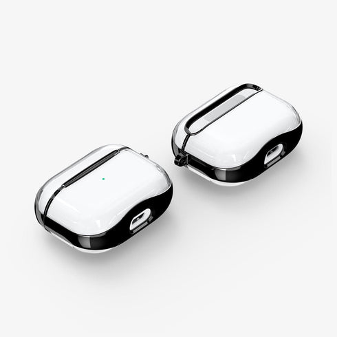 ACS05481 - Apple AirPods Pro 2 Case Ultra Hybrid in crystal clear showing the front